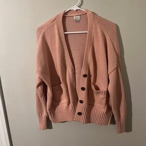 a new day Pink Cardigan Sweater
